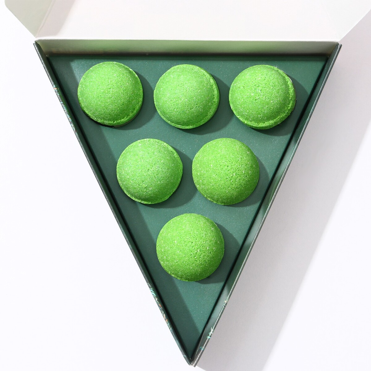 Набор бомбочек для ванны Чистое счастье, цвет зеленый 03389849 - фото 4