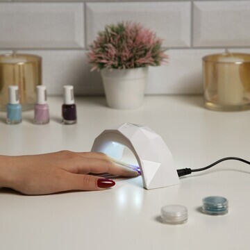Лампа для гель-лака luazon luf-11, led, 