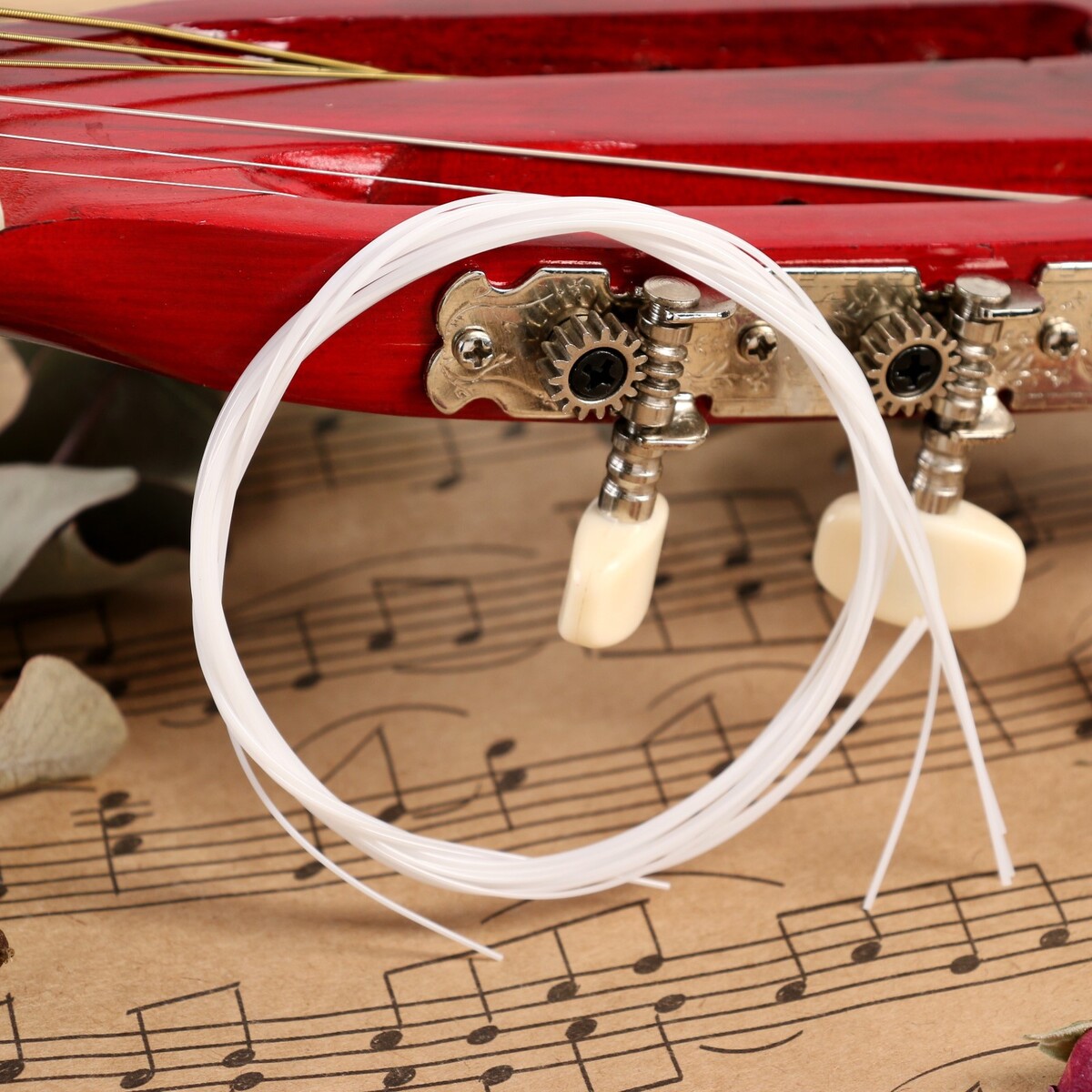 Струны для укулеле music life, нейлон, 4 шт Music Life 03412815 - фото 3