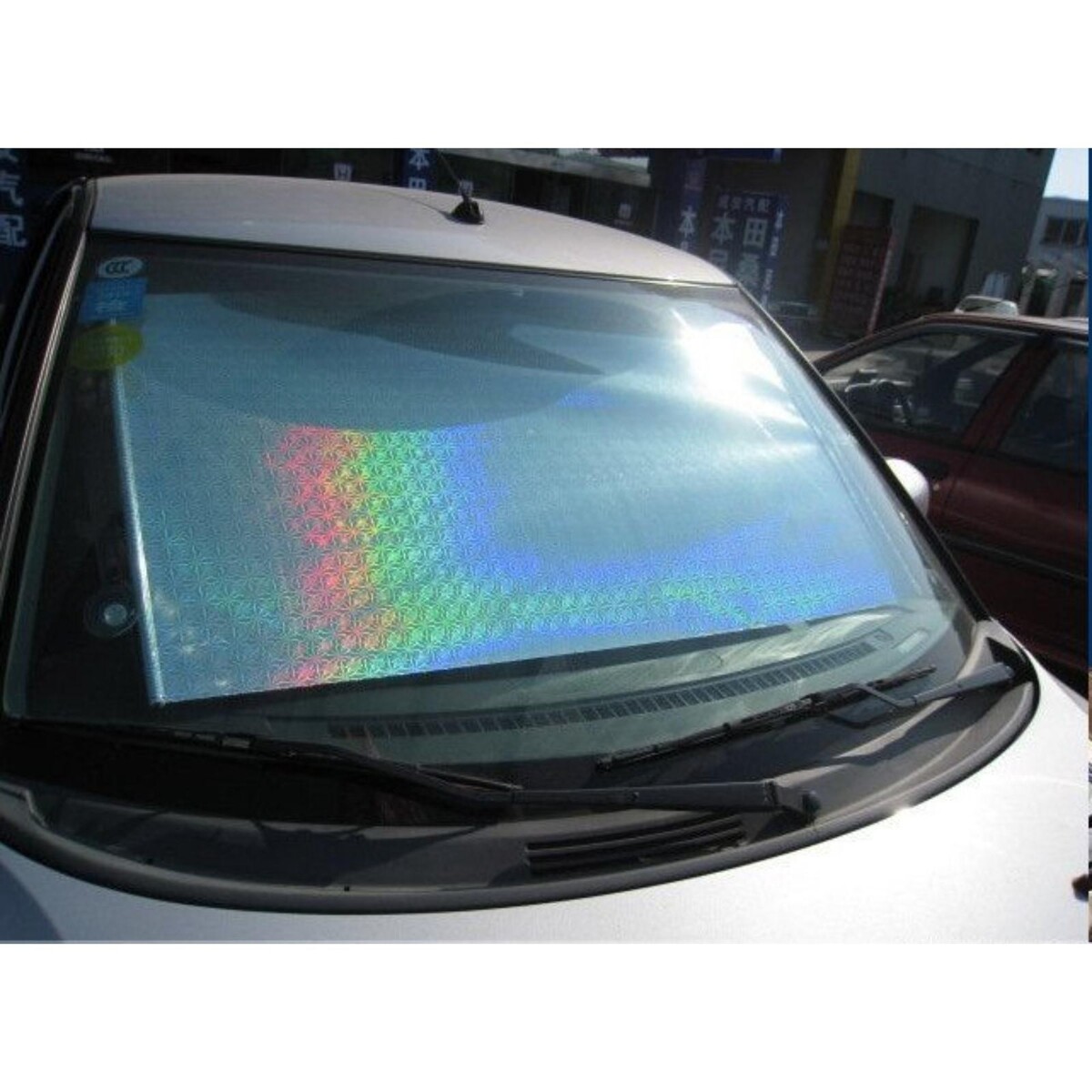 Автомобильная шторка на стекло, раздвижная 50 x 125 см, цвет хром чайник заварочный стекло пластик 0 6 л с ситечком ы y6 2556