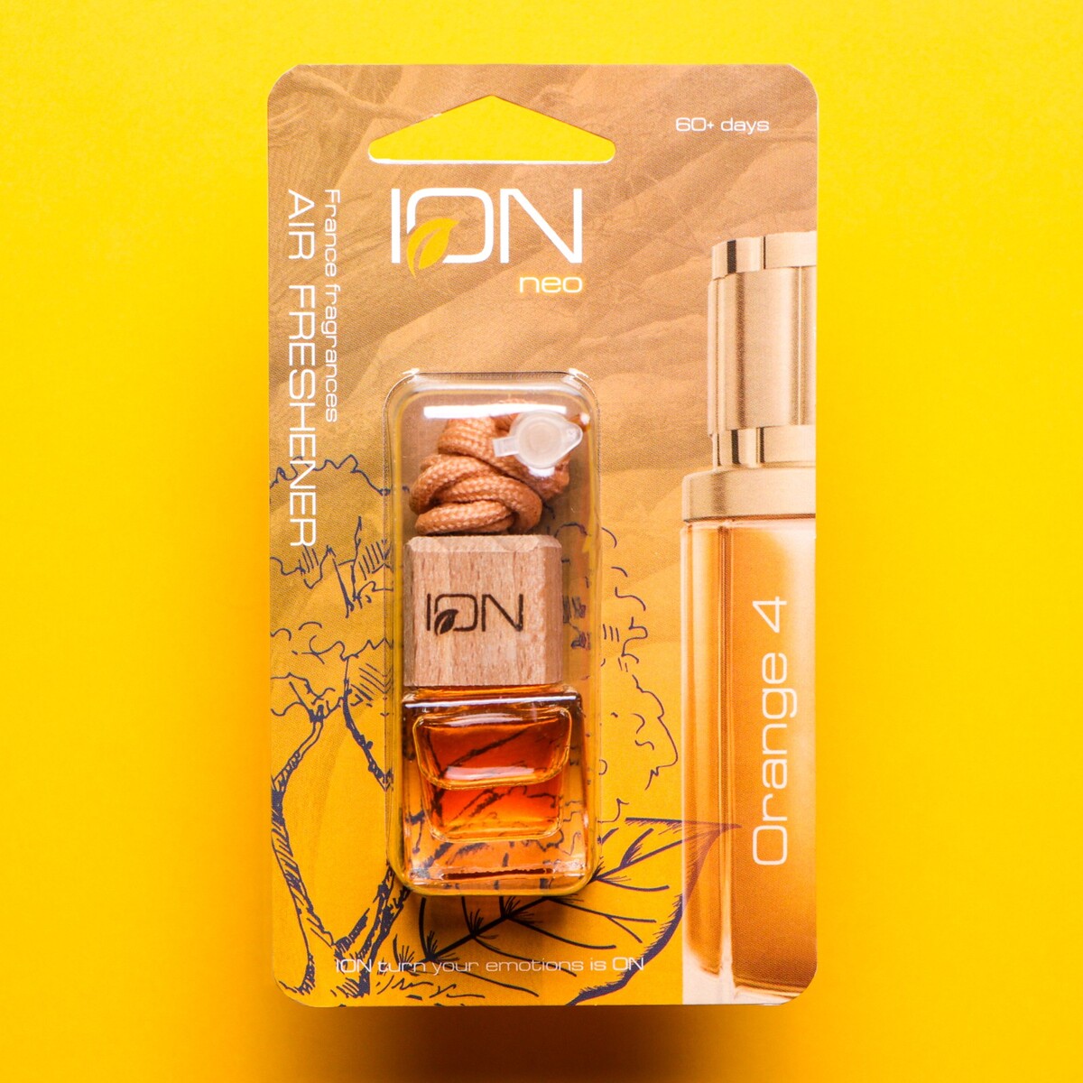 

Ароматизатор подвесной бутылочка ion orange 4, 6 мл, ip-04