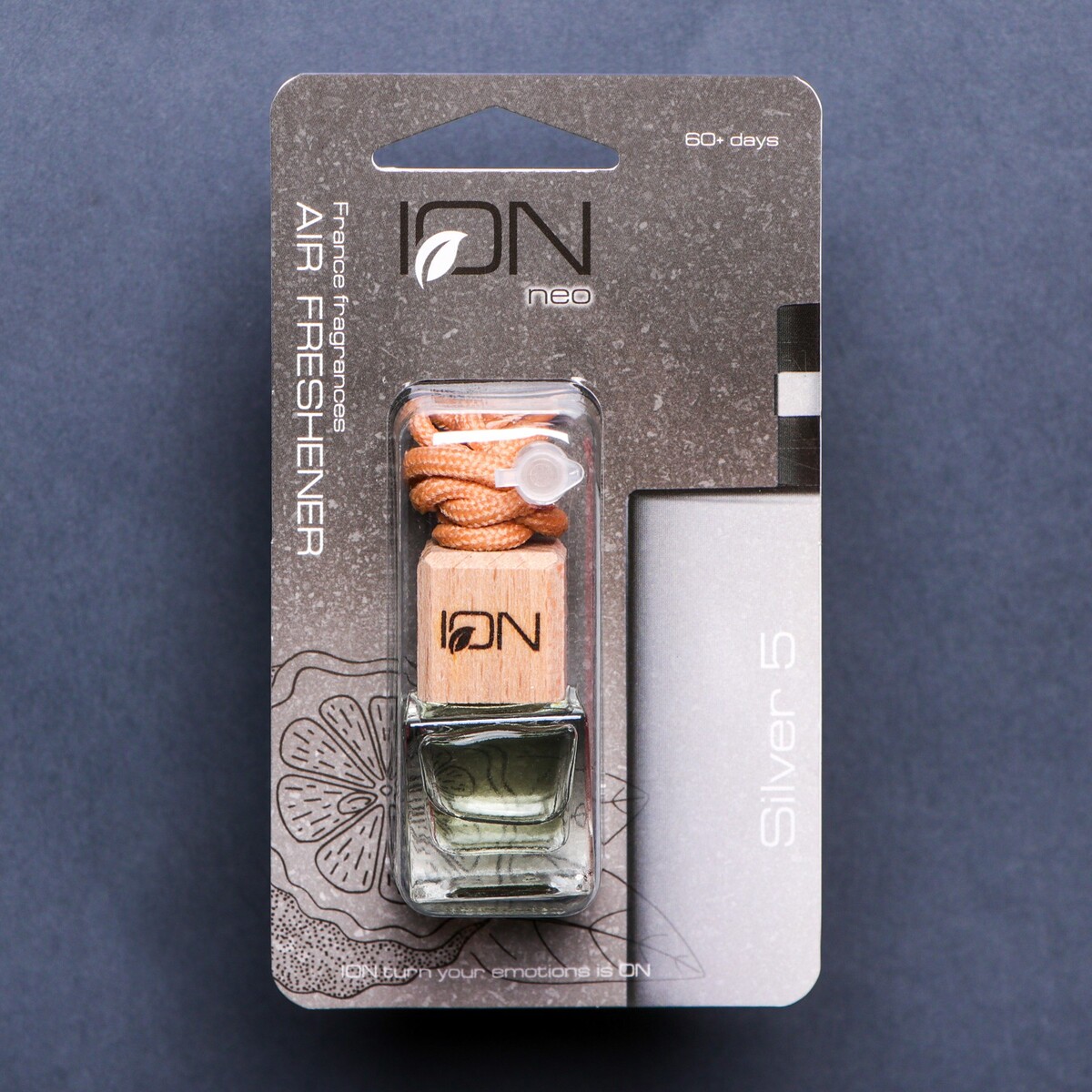 

Ароматизатор подвесной бутылочка ion silver 5, 6 мл, ip-05