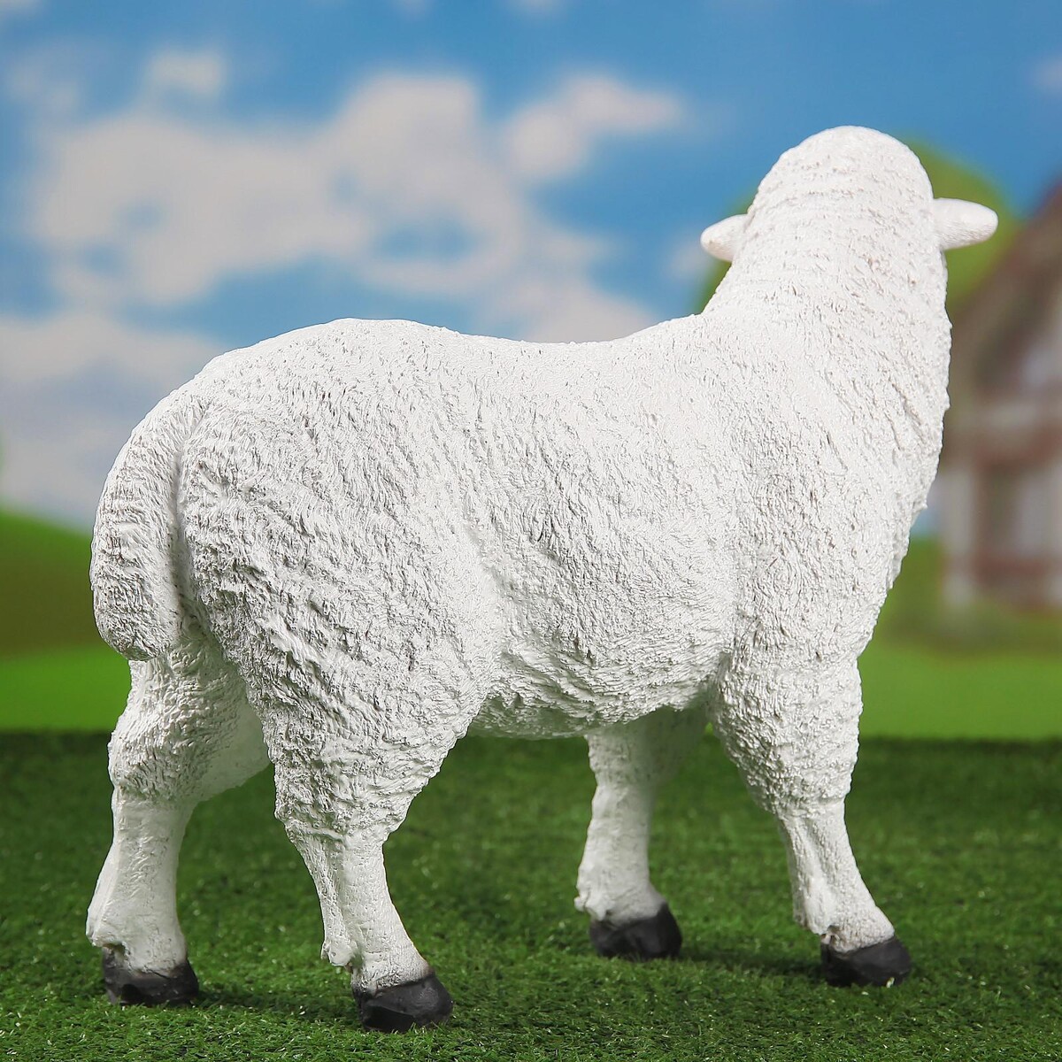 

Садовая фигура из полистоуна, Белый