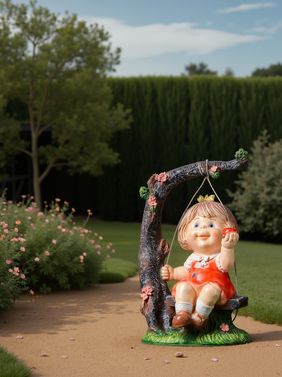 

Садовая фигура из полистоуна, Разноцветный