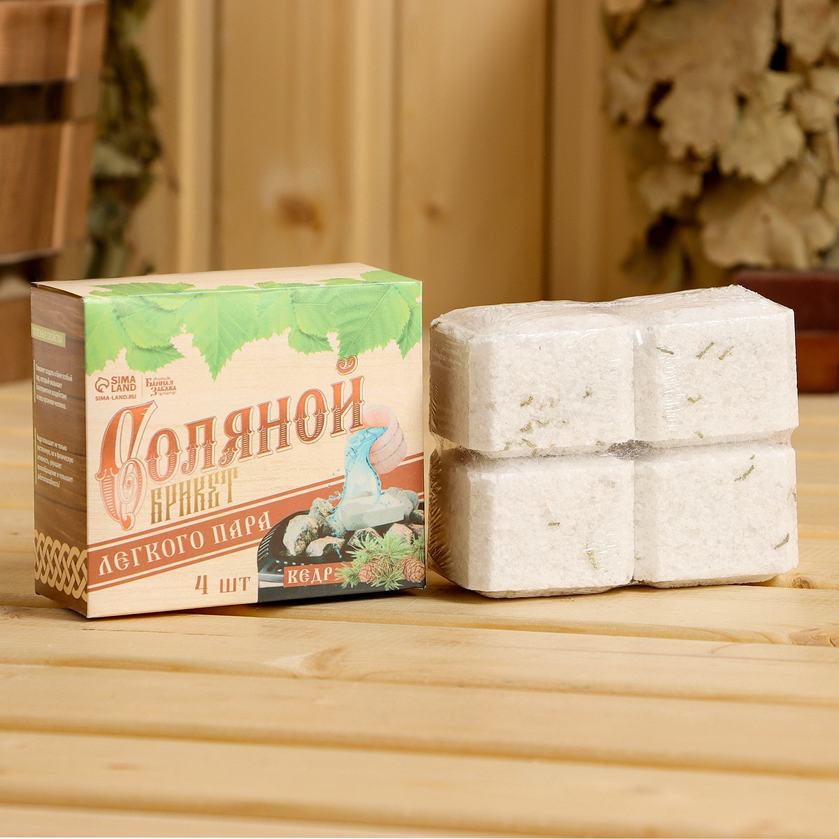 

Соляной брикет набор для бани