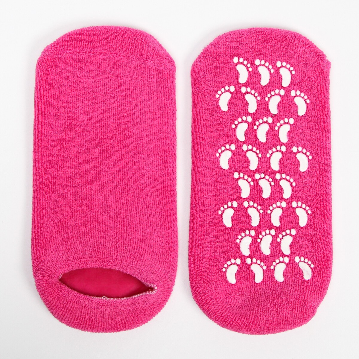 Премиум spa-носочки на основе натуральных масел гелевые spa напяточники на основе натуральных масел увлажняющие фиолетовые