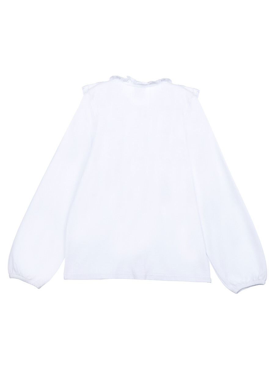 Блузка трикотажная PLAYTODAY, размер рост 128 см, цвет белый 03418110 - фото 5
