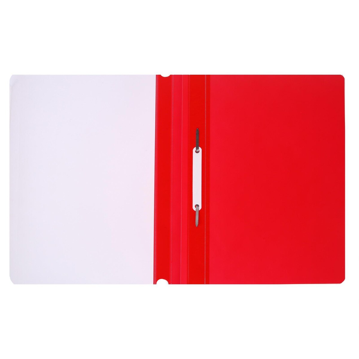 Папка-скоросшиватель calligrata, а4, 180 мкм, красная, прозрачный верх Calligrata, цвет красный 03516818 - фото 2