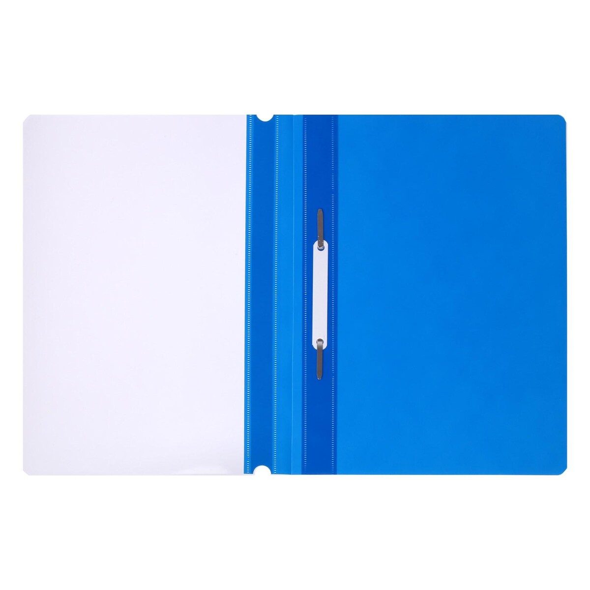Папка-скоросшиватель calligrata, а4, 180 мкм, синяя, прозрачный верх Calligrata, цвет синий 03516821 - фото 2