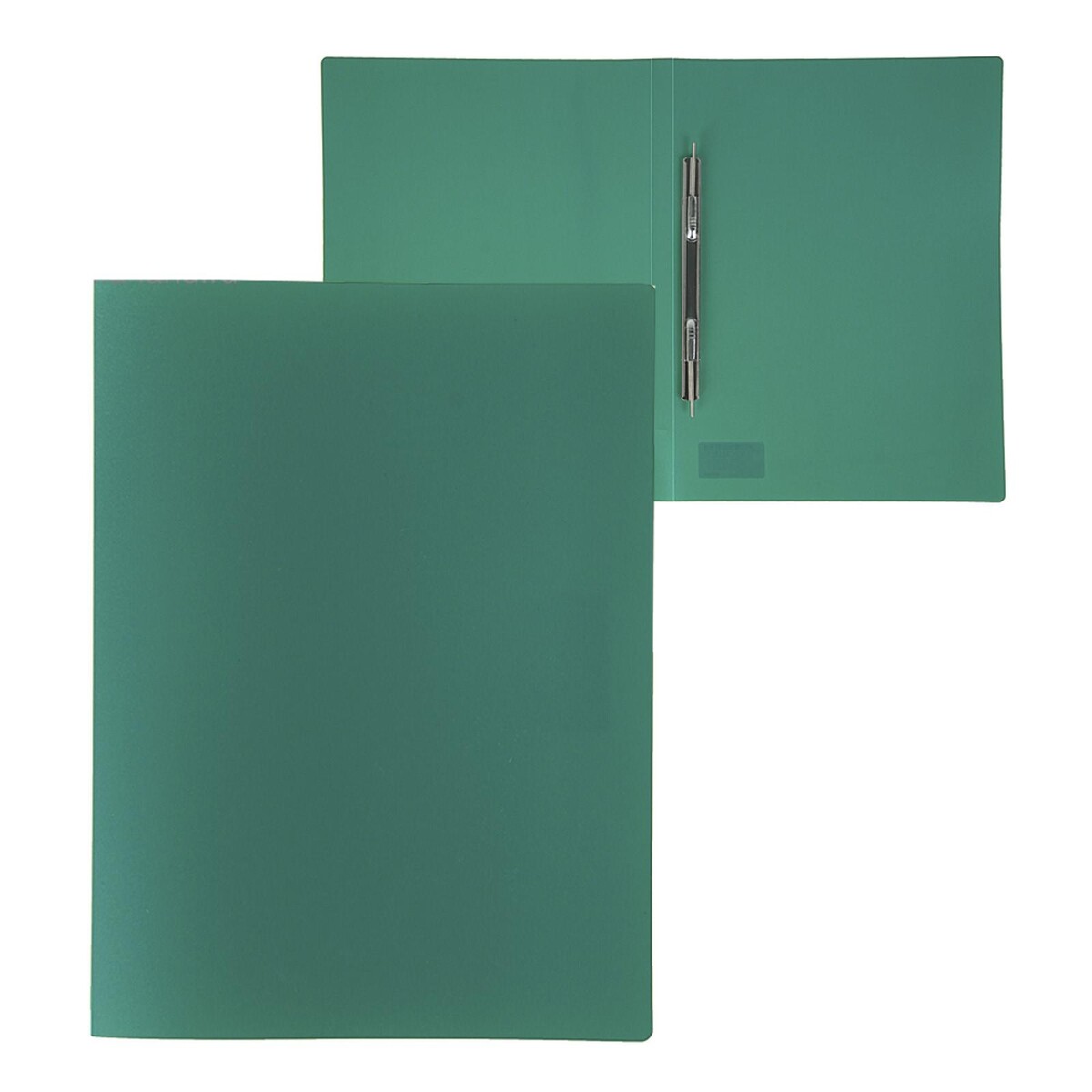 Папка с пружинным скоросшивателем а4, 500 мкм, корешок 15 мм, calligrata, до 100 листов, зеленая папка с пластиковым скоросшивателем а4 500 мкм корешок 14 мм calligrata до 100 листов зеленая