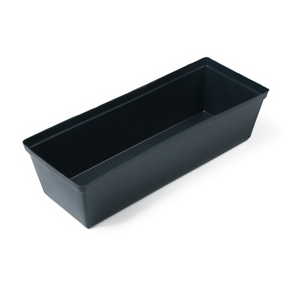 Ящик для рассады, 36 × 14 × 9 см, 3 л, черный,