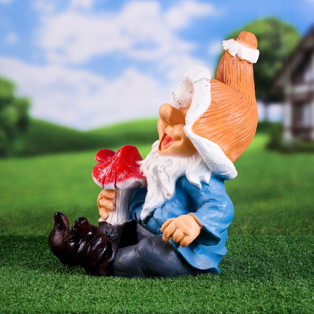 

Садовая фигура из полистоуна, Разноцветный;синий;оранжевый