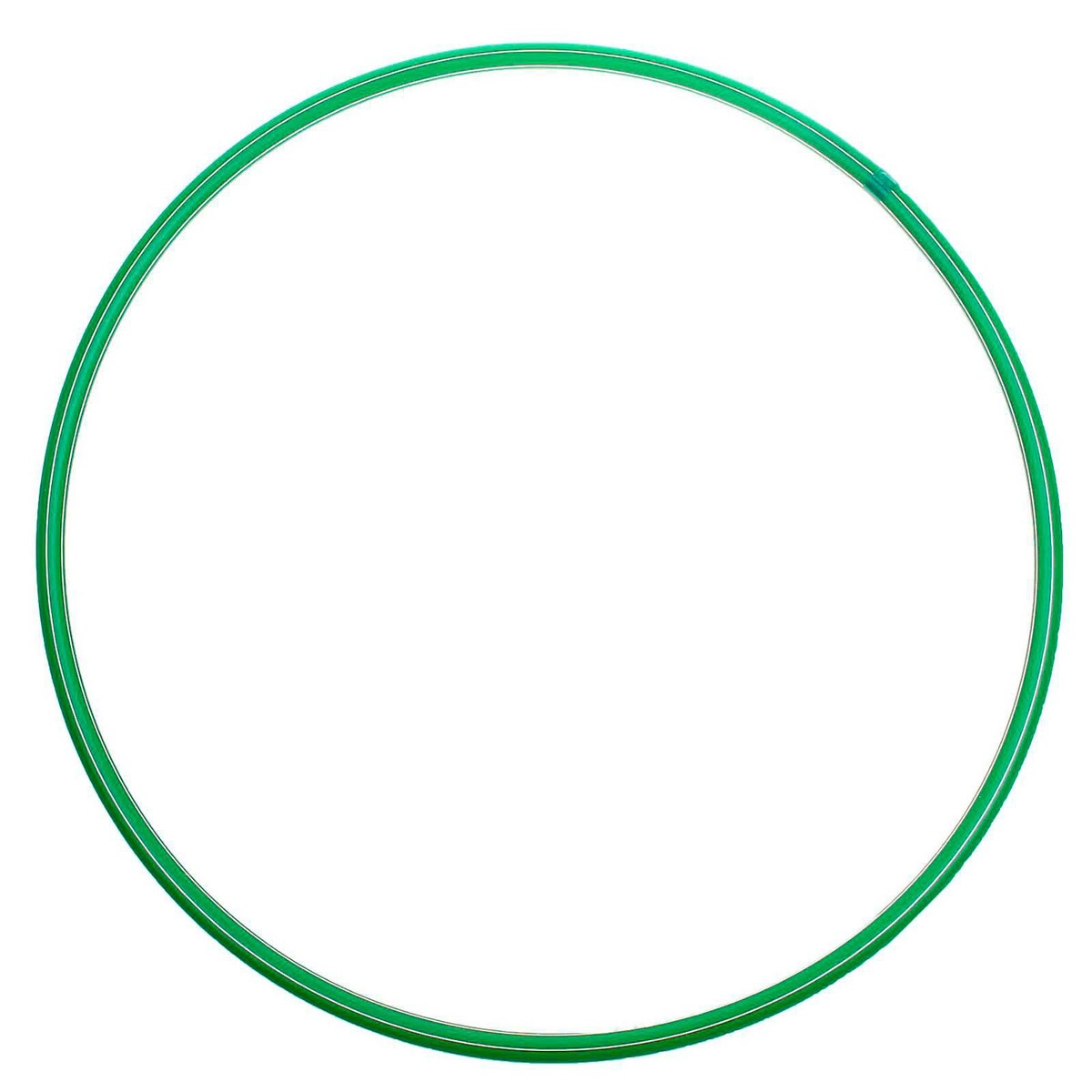 Обруч, диаметр 60 см, цвет зеленый