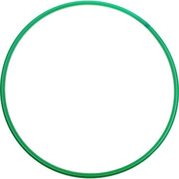 Обруч, диаметр 60 см, цвет зеленый