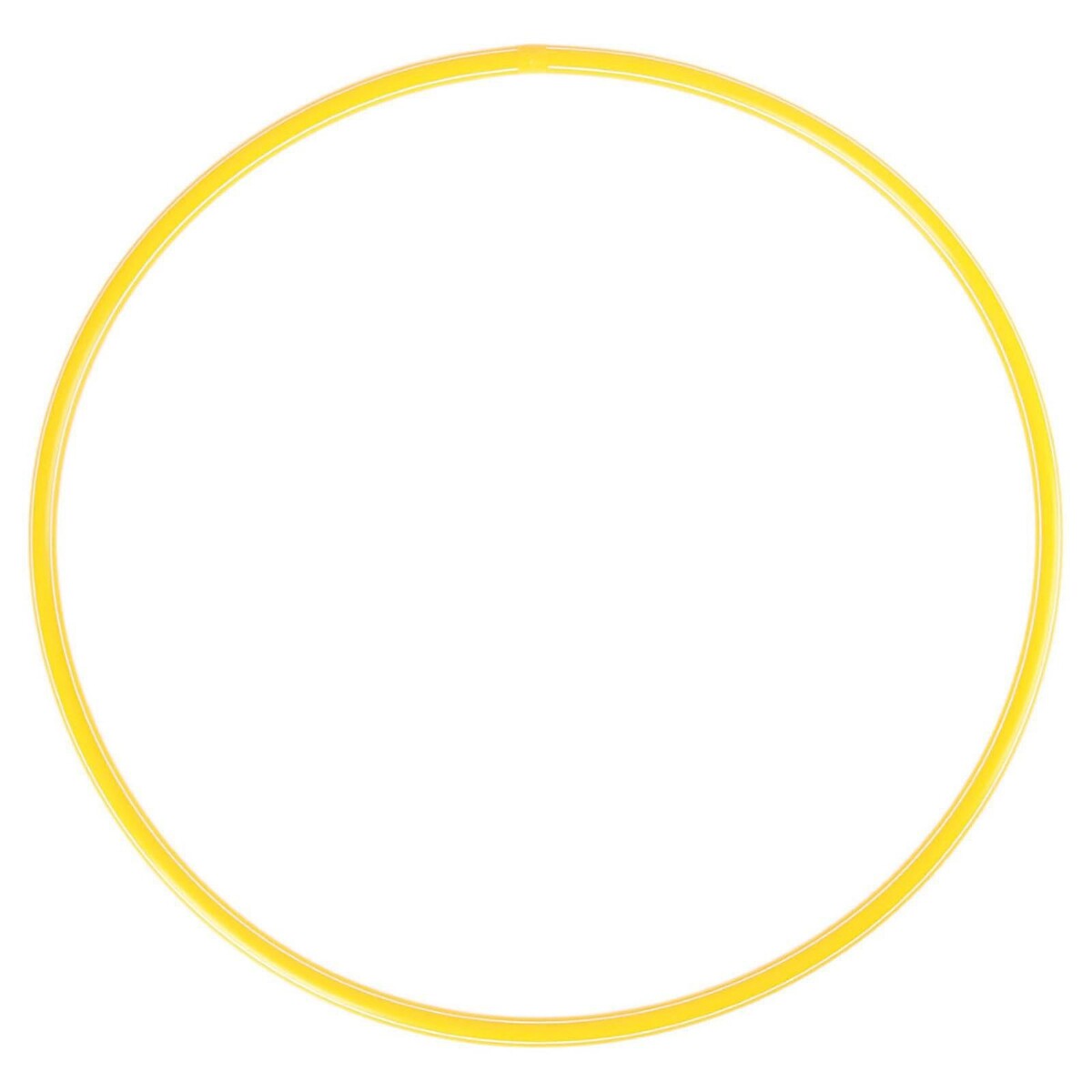 Обруч, диаметр 60 см, цвет желтый обруч гимнастический sportex d90см obgs90cm