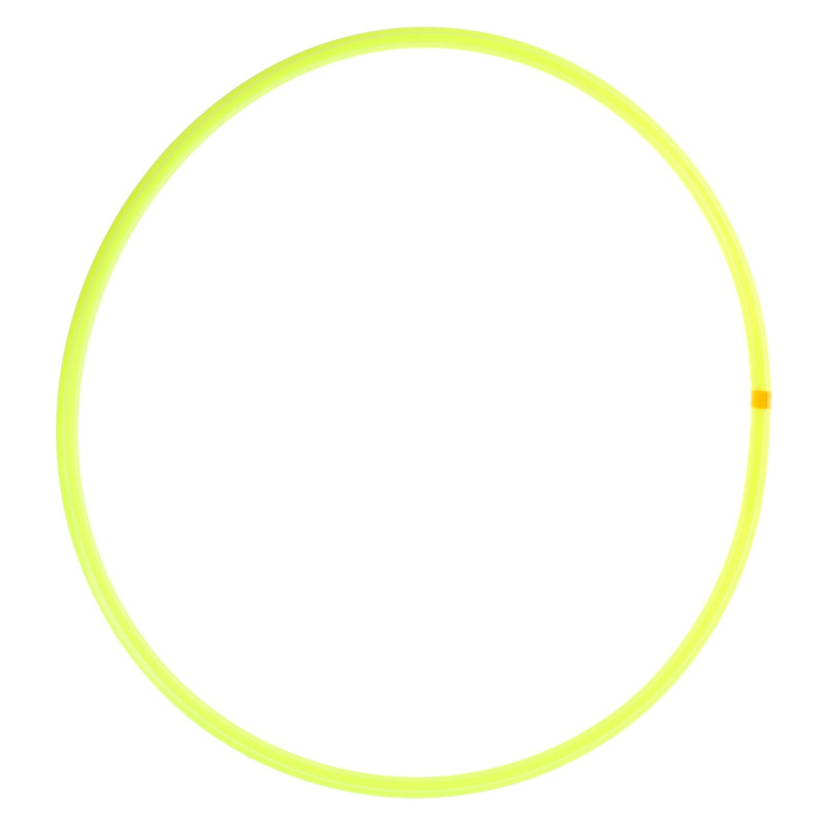 Обруч флуоресцентный d=60, цвет лимонный магнит флуоресцентный