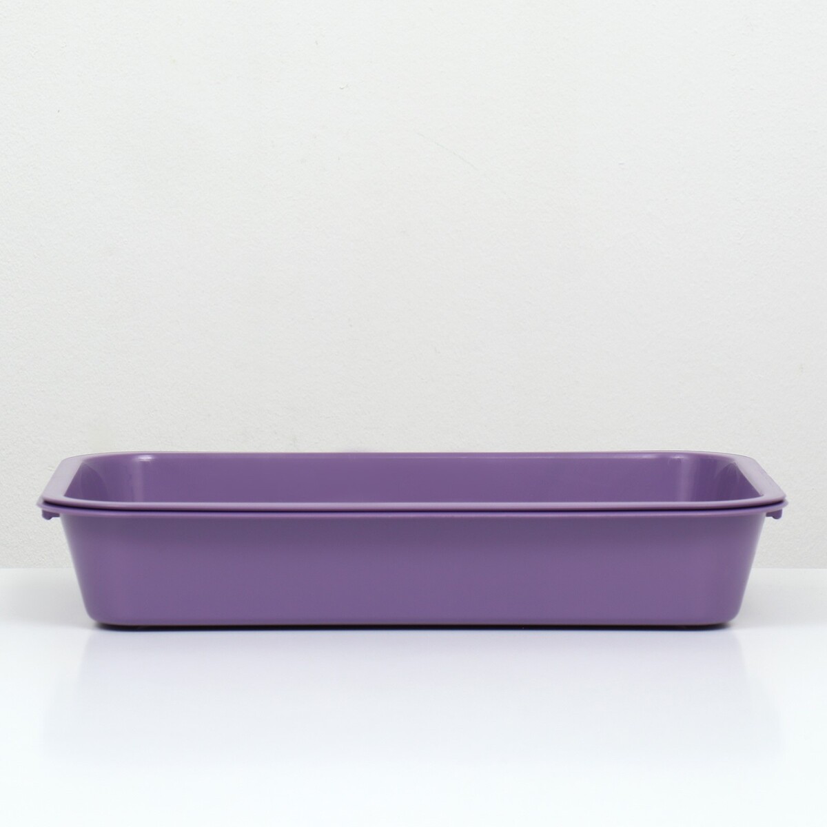 фото Туалет средний с сеткой 36 х 26 х 6,5 см, фиолетовый, no brand