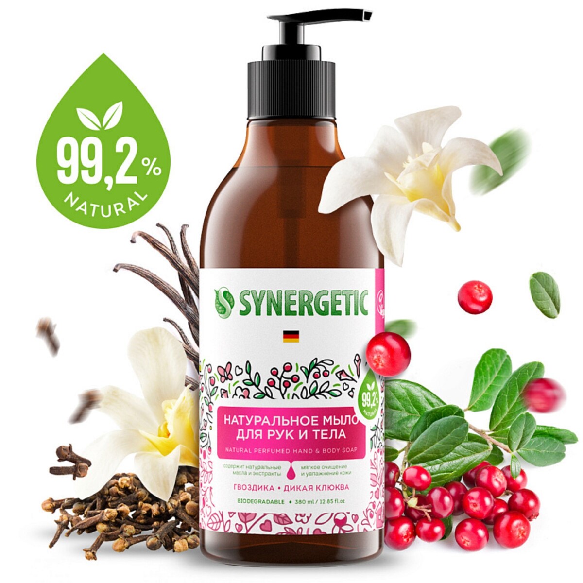 

Жидкое мыло synergetic