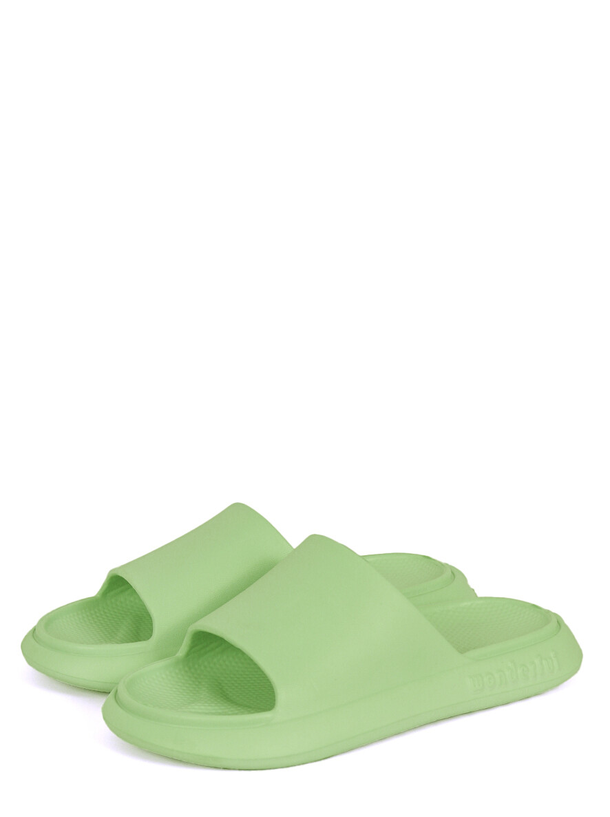 Пантолеты женские соуль EVASHOES, размер 38, цвет зеленый