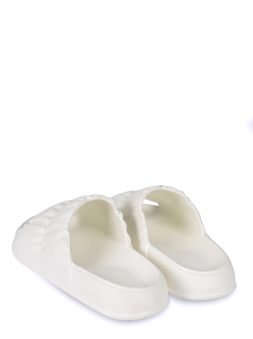 Пантолеты пляжные женские паула EVASHOES, размер 38, цвет белый 03550363 - фото 4