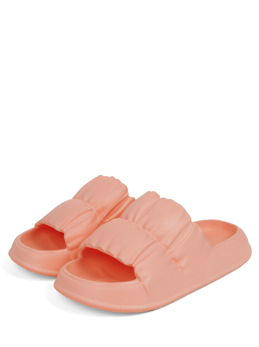 Пантолеты пляжные женские паула EVASHOES, размер 38, цвет оранжевый