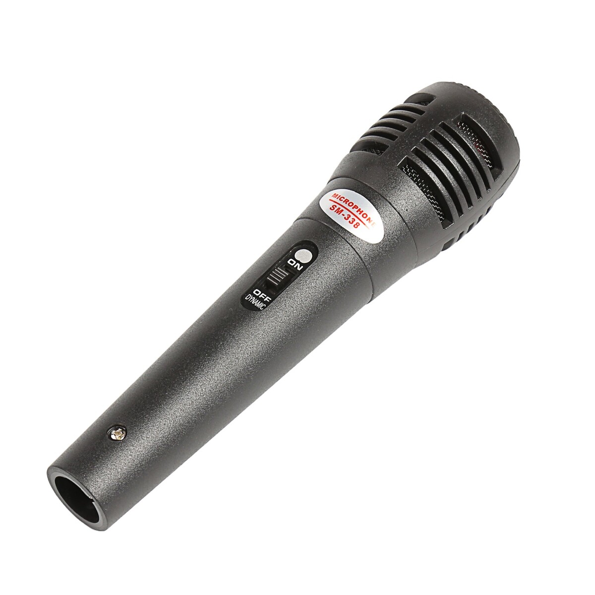 Микрофон для караоке g-102, проводной, 1.2 м, черный телефон проводной panasonic kx ts2352ruw белый