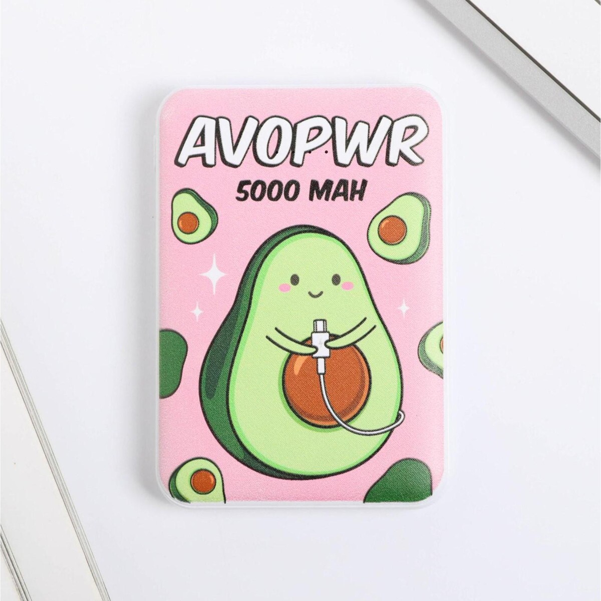 

Внешний аккумулятор avopwr, 5000 mah, 6,3 х 9,5 см