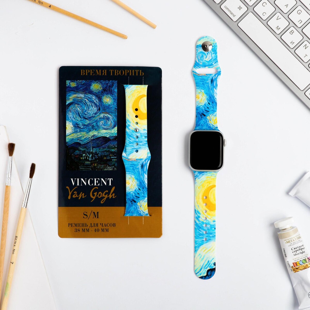 

Ремень для часов van gogh, р-р 38 - 40 s/m