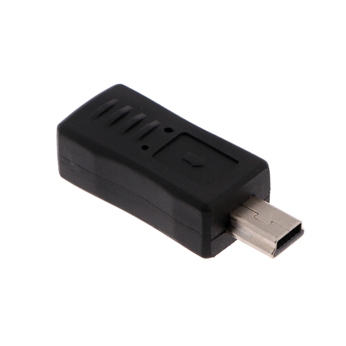 

Переходник luazon vl-038, с microusb на miniusb, черный