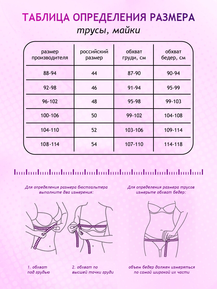 фото Комплект бесшовных трусов (2 шт. в упаковке) фэст