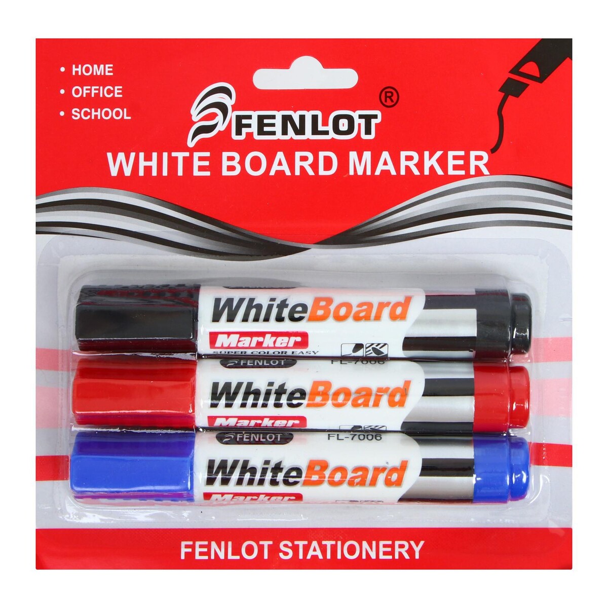 Набор маркеров для доски, 3 цвета, 3 мм, блистер набор маркеров для доски 4 а 3 0 мм luxor 750 3380 4 wt