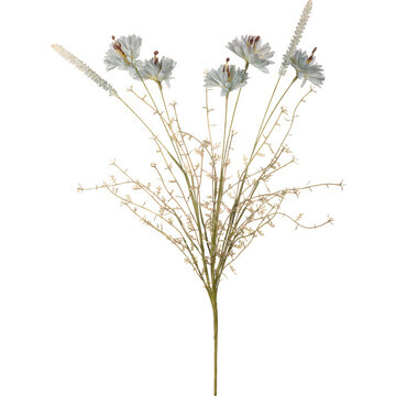 Искусственный цветок Василек полевой