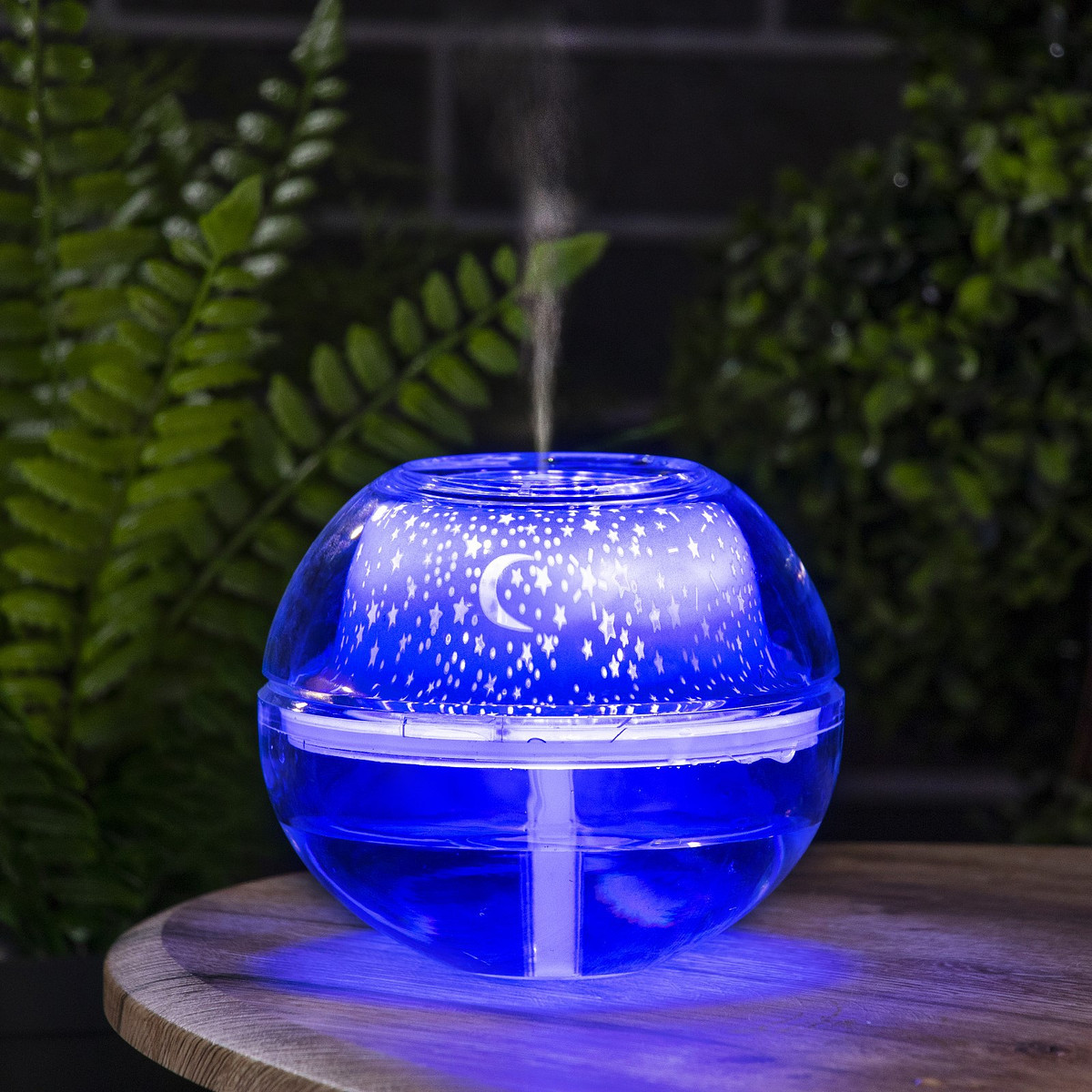 

Увлажнитель воздуха luazon hm-6, ночник, Белый