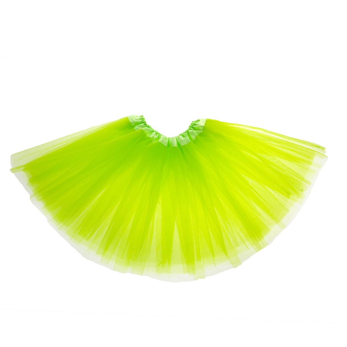 Карнавальная юбка, 3-х слойная, 4-6 лет, цвет салатовый Страна Карнавалия 03789730 - фото 1