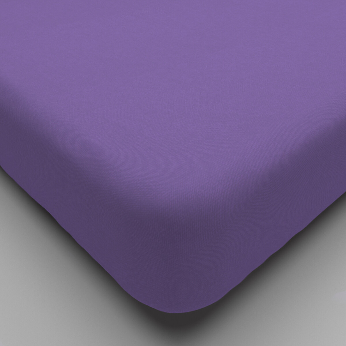 Простыня на резинке LUXSONIA, цвет фиолетовый, размер 120х200 см 03825315 - фото 1