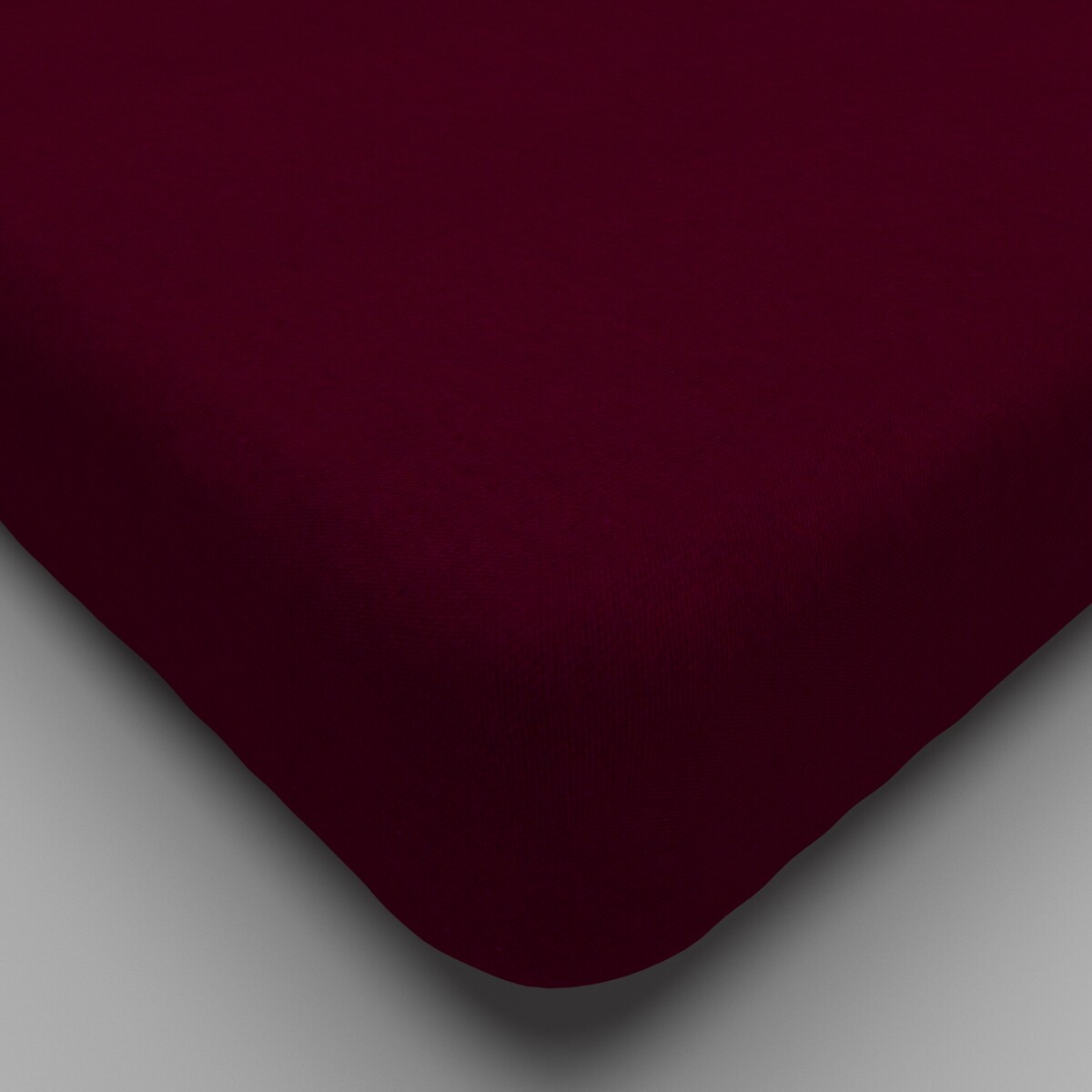 Простыня на резинке LUXSONIA, цвет бордовый, размер 120х200 см 03825321 - фото 1