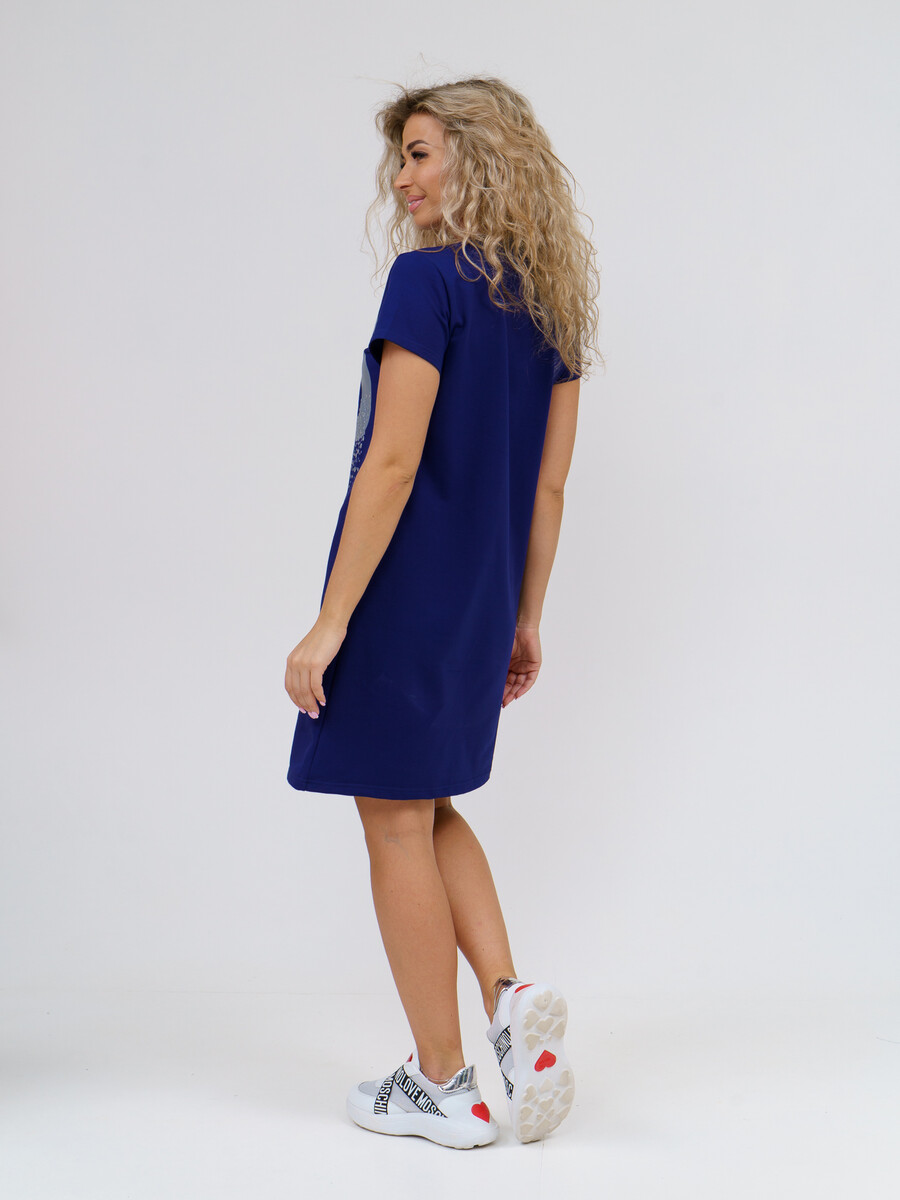 Платье Nesaden Style, размер 46, цвет синий 03898093 - фото 4