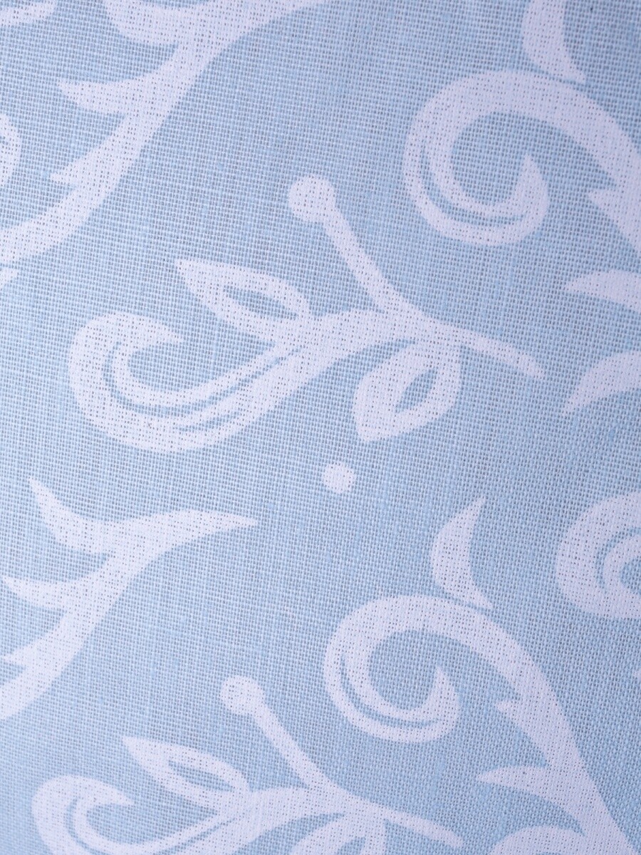 Одеяло хлопок&лен всесезонное 2-сп Сонная Симфония, цвет голубой 03975538 - фото 5