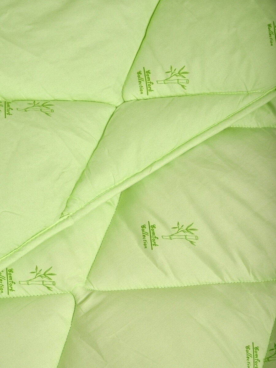 Одеяло "бамбук" евро Сонная Симфония, цвет зеленый 03975541 - фото 5