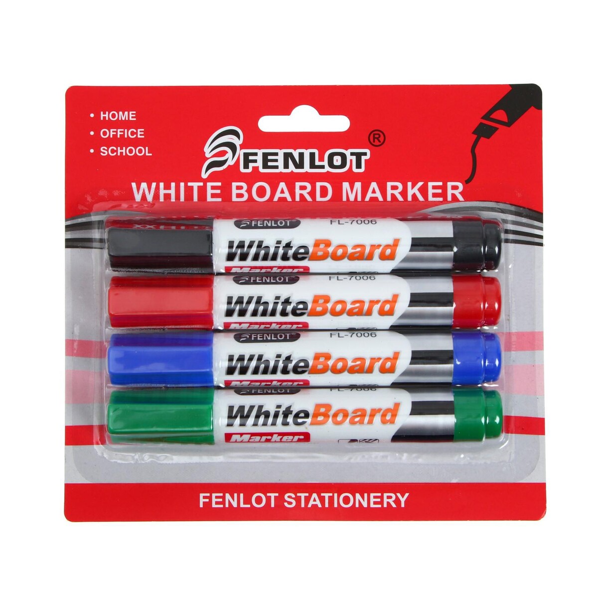 Набор маркеров для флипчарта, 4 цвета, 3 мм, блистер маркеры для досок 04 цв кр син черн зел 2 5мм блистер