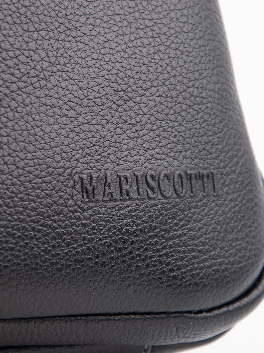 Сумка мужская Franchesco Mariscotti, цвет черный, размер средний 04194826 - фото 5