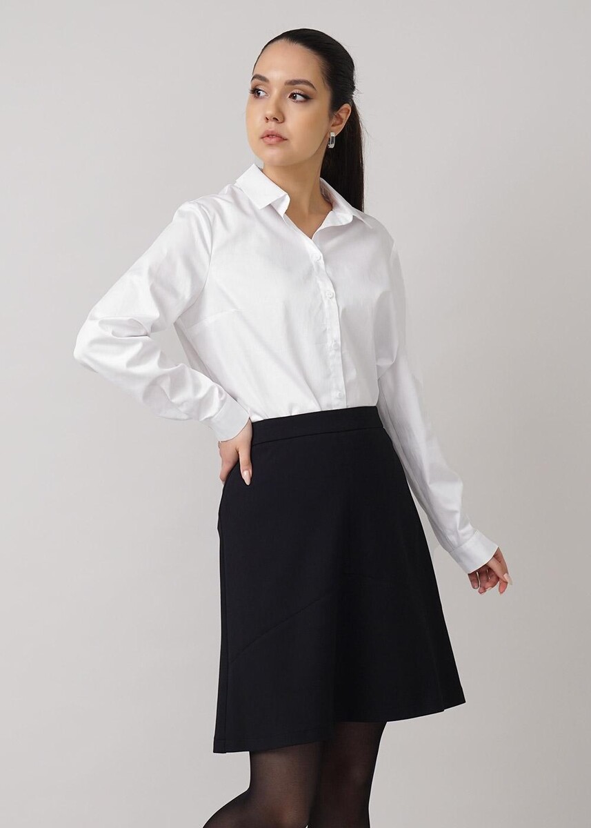 Блузка рубашка CLEVER, размер 46, цвет белый 04198047 - фото 1