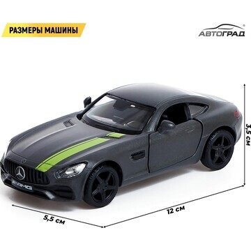 Машина металлическая mercedes-amg gt s, 