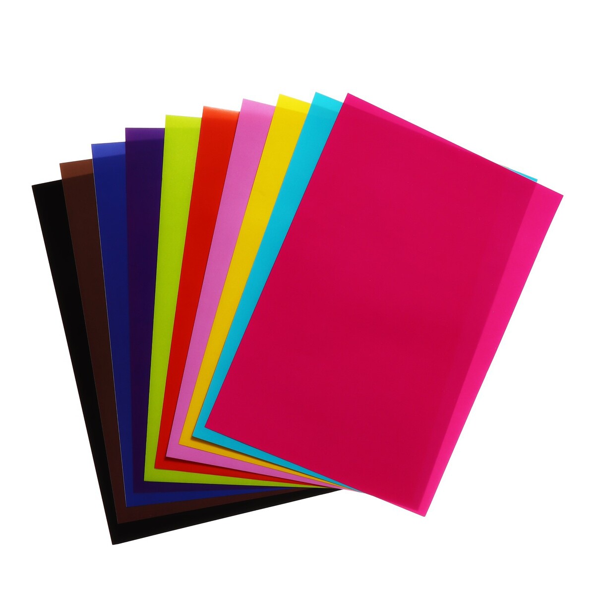 Бумага цветная формат а4 10 листов 10 цветов самоклеящаяся, плотность 70 г/м3, 11 мкр бумага ная формат а4 10 листов 10 ов самоклеящаяся неон плотность 70г м3 11мкр