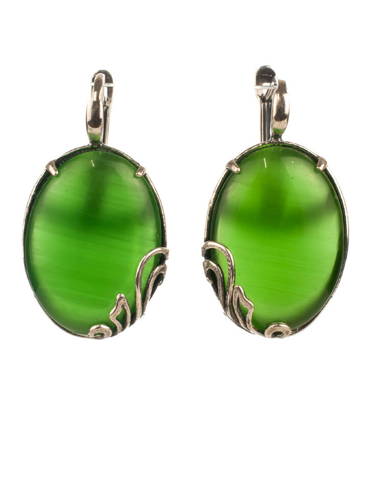 

Серьги, Зеленый
