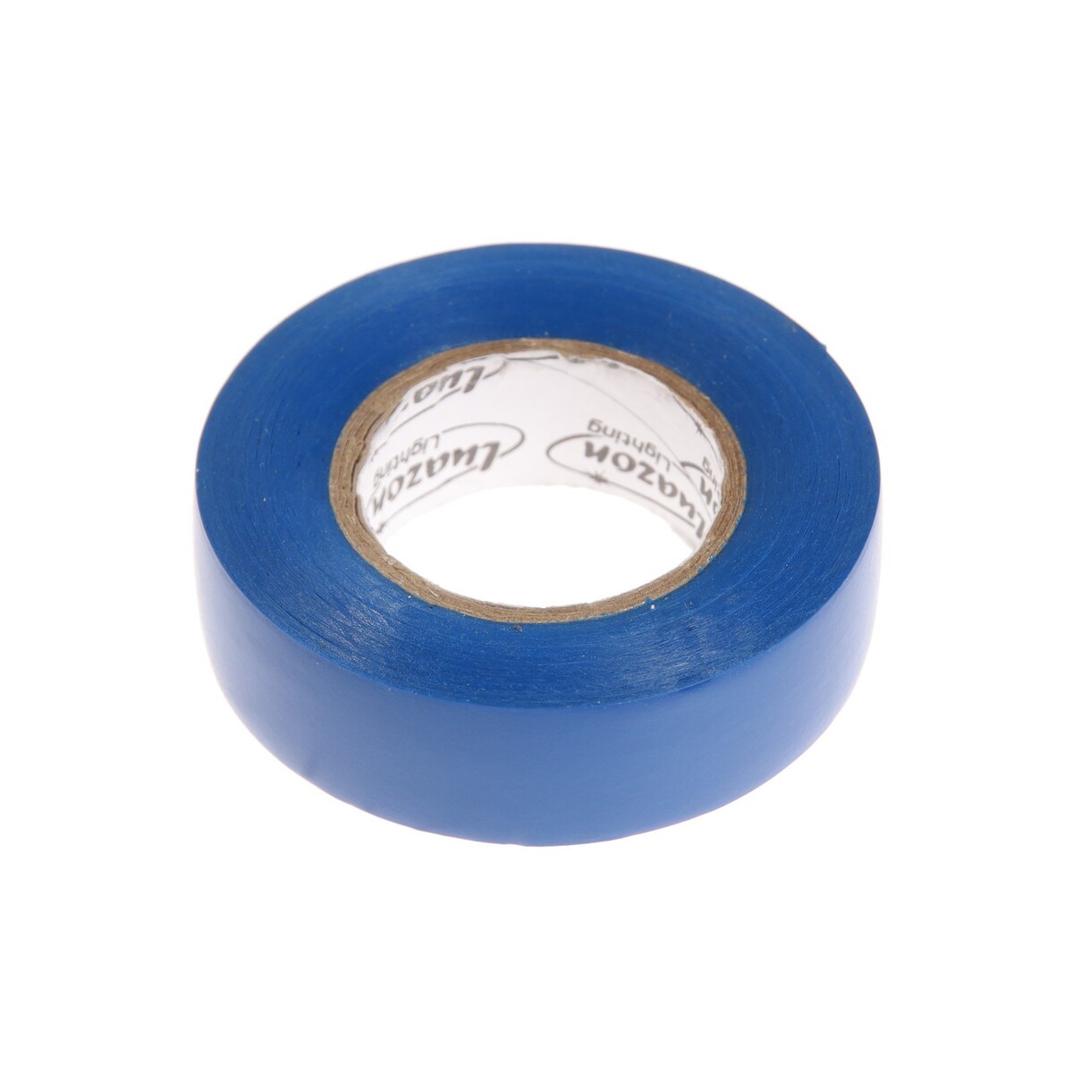 Изолента luazon lighting, пвх, 19 мм х 20 м, 130 мкм, синяя электрокипятильник luazon lek 05 1500 вт спираль кольцо 32х4 см 220 в синий