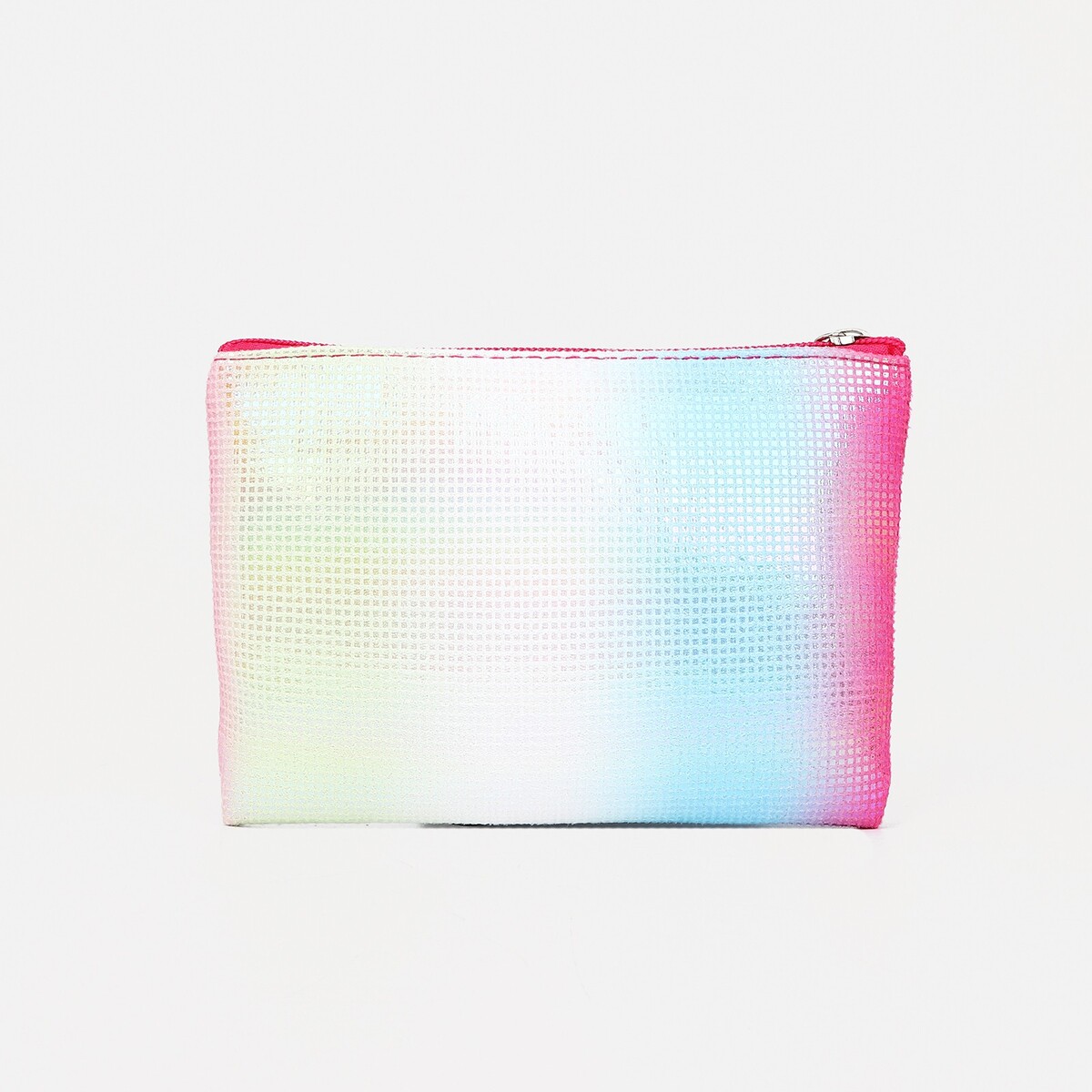 фото Набор косметичек 2 в 1 на молниях, цвет малиновый no brand