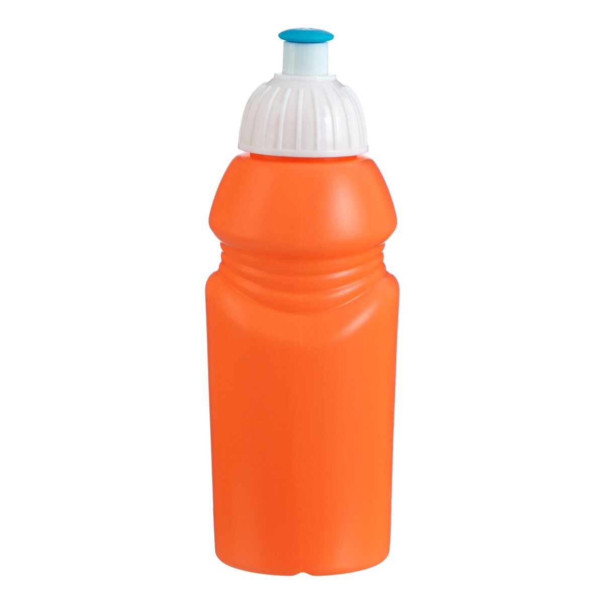 Бутылка для воды велосипедная, 400 мл, с поильником, 18 х 6.2 х 6.2 см, оранжевая