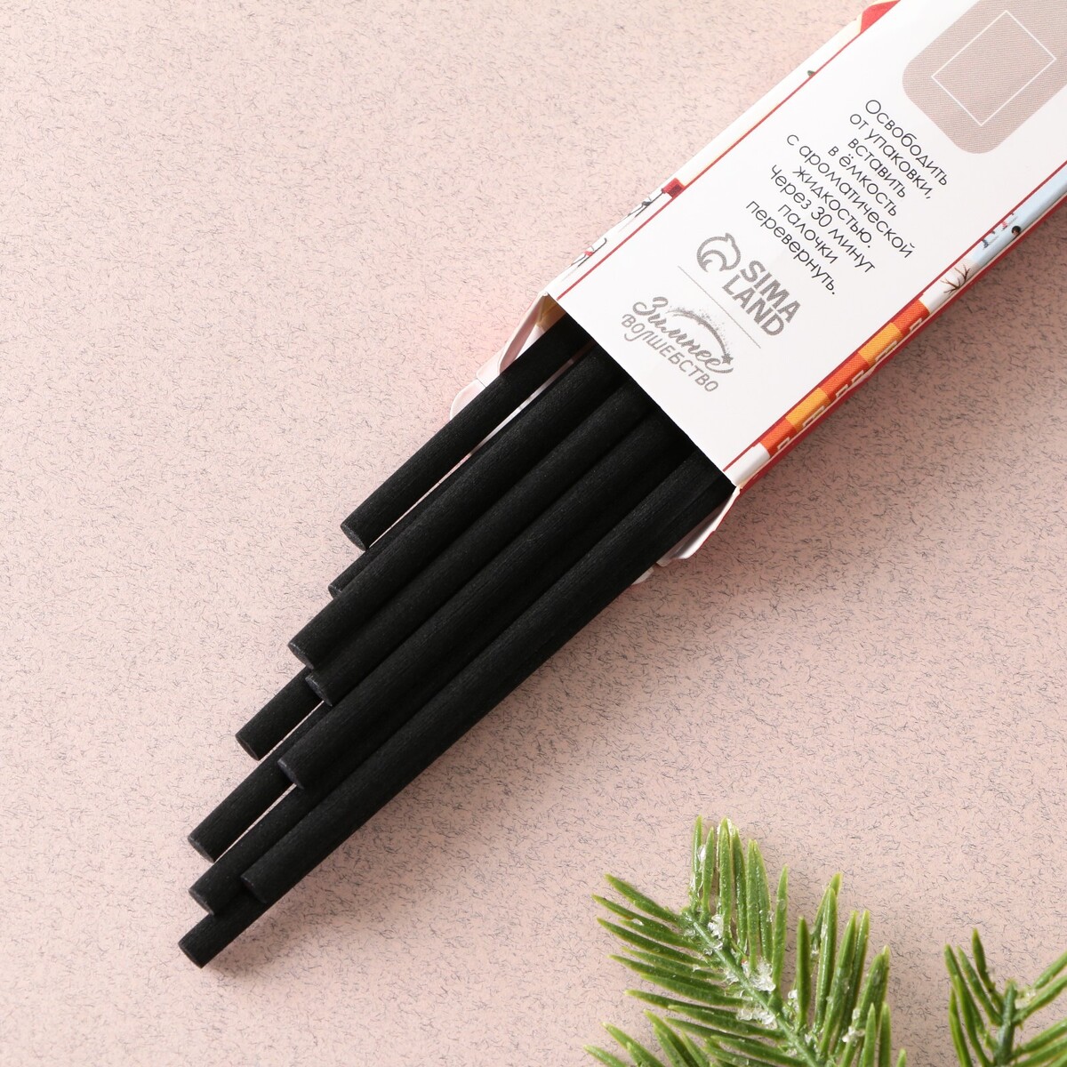 фото Набор фибровых палочек для диффузора зимнее волшебство