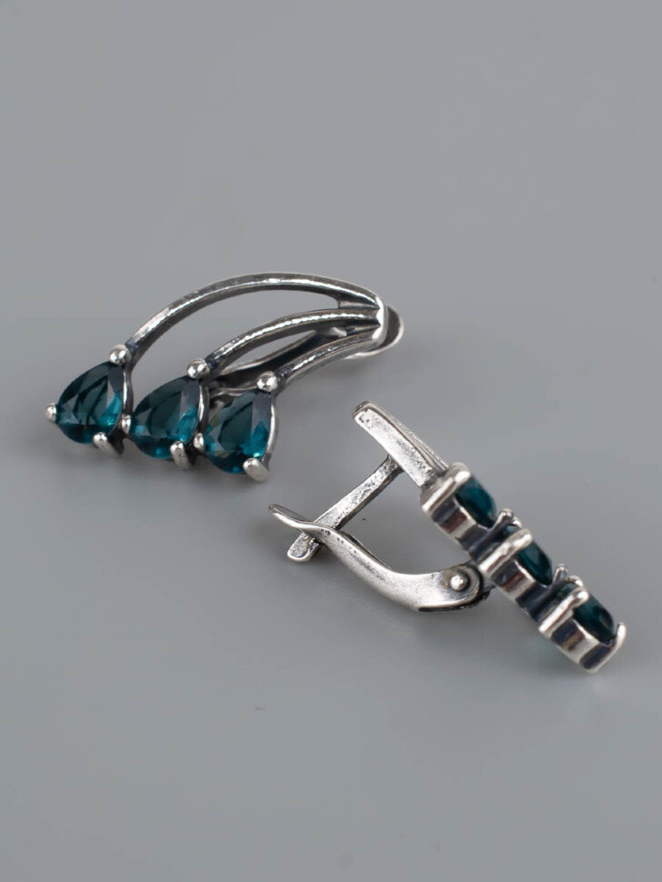 

Серьги, Бирюзовый